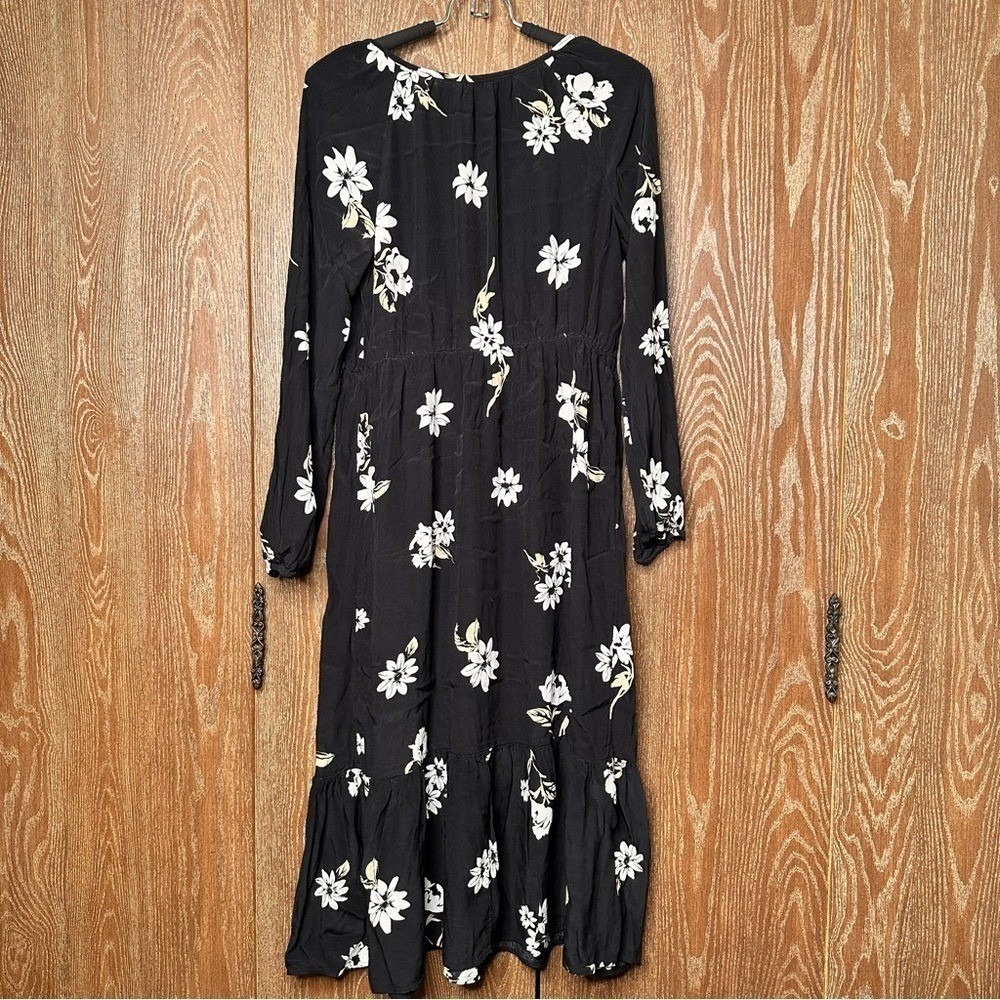 Bohemian Festival Floral Summer Maxi Dress Maternity Sonoma Women's XS Tiered - Picture 2 of 4